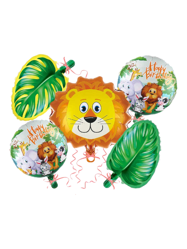 Safari Temalı Folyo Balon Seti