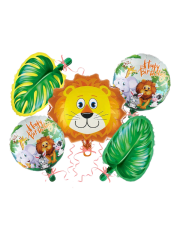 Safari Temalı Folyo Balon Seti