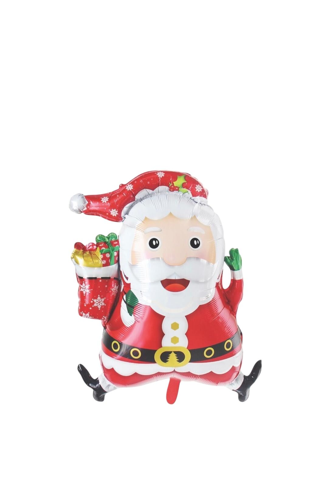 Gülümseyen Hediye Paketli Noel Baba 73x63 cm