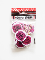 Bride To Be Pasta Kürdan Süsü 15 Adet