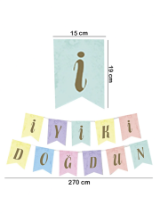 Makaron İyiki Doğdun Yazı Banner