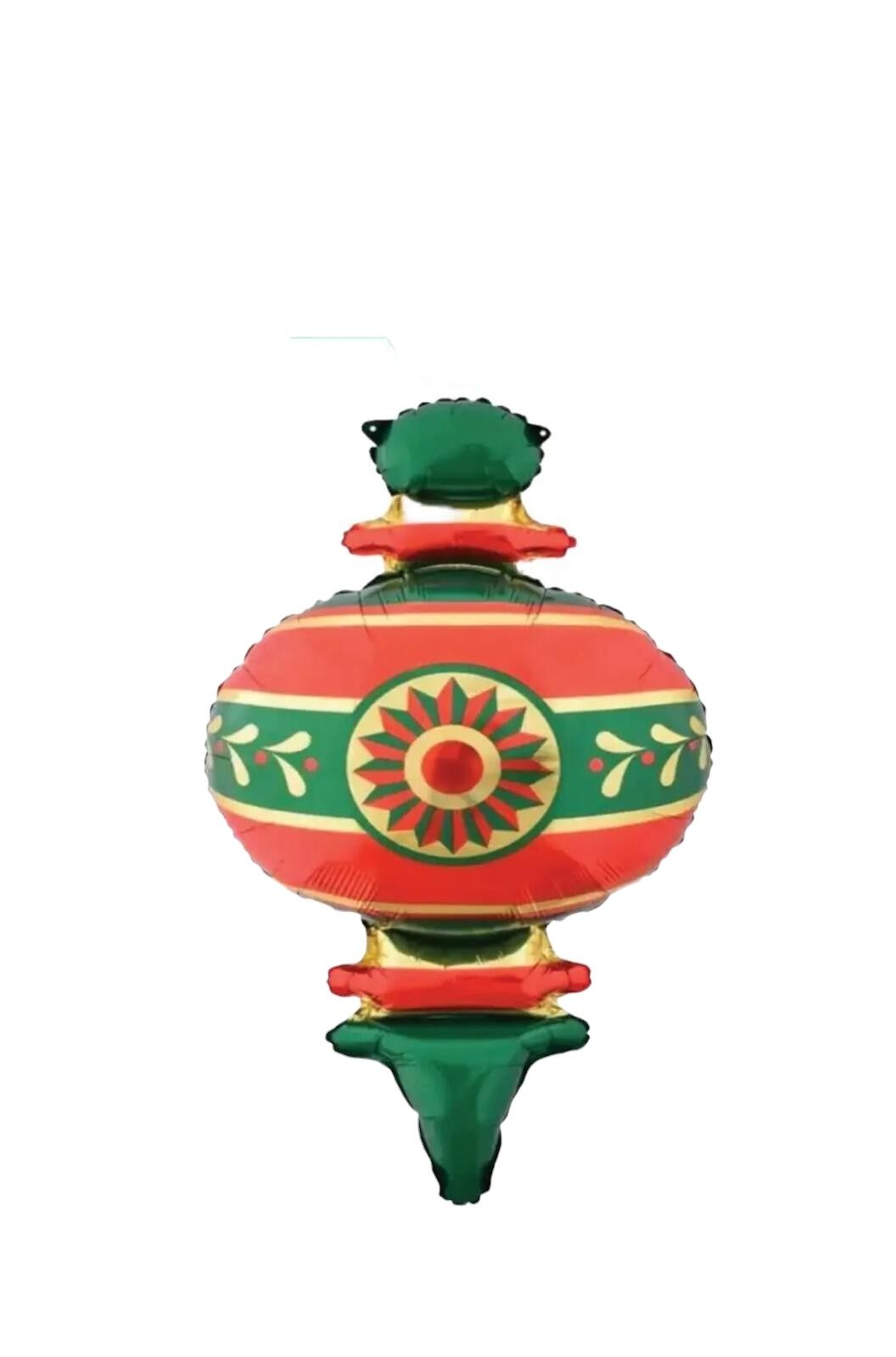 Kırmızı Yeşil Lamba Yılbaşı Folyo Balon 120x54 cm