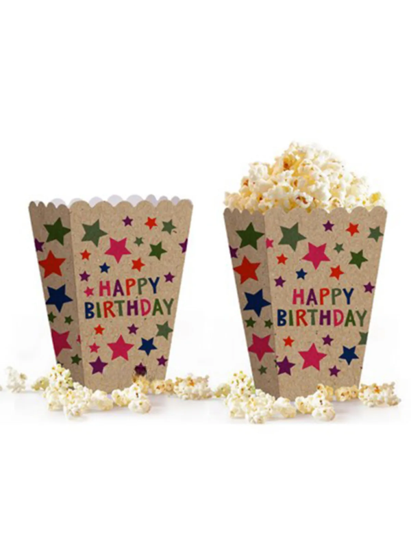 Kraft Happy Birthday Yazılı Mısır Kutusu Popcorn 8'li