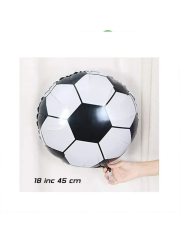 Futbol Tema Konsept Balon Zinciri Seti Futbol Topu Folyo Balon