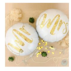 Bride Mr Mrs Kalp Ve Yüzük Folyo Balon Bekarlığa Veda  Balon Seti ROSE GOLD